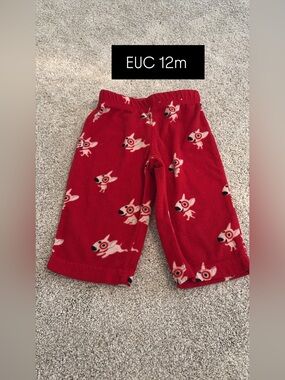 Fleece target pants